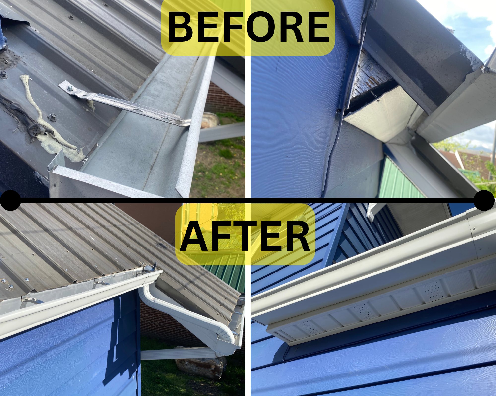 Gutting & Fascia repair!